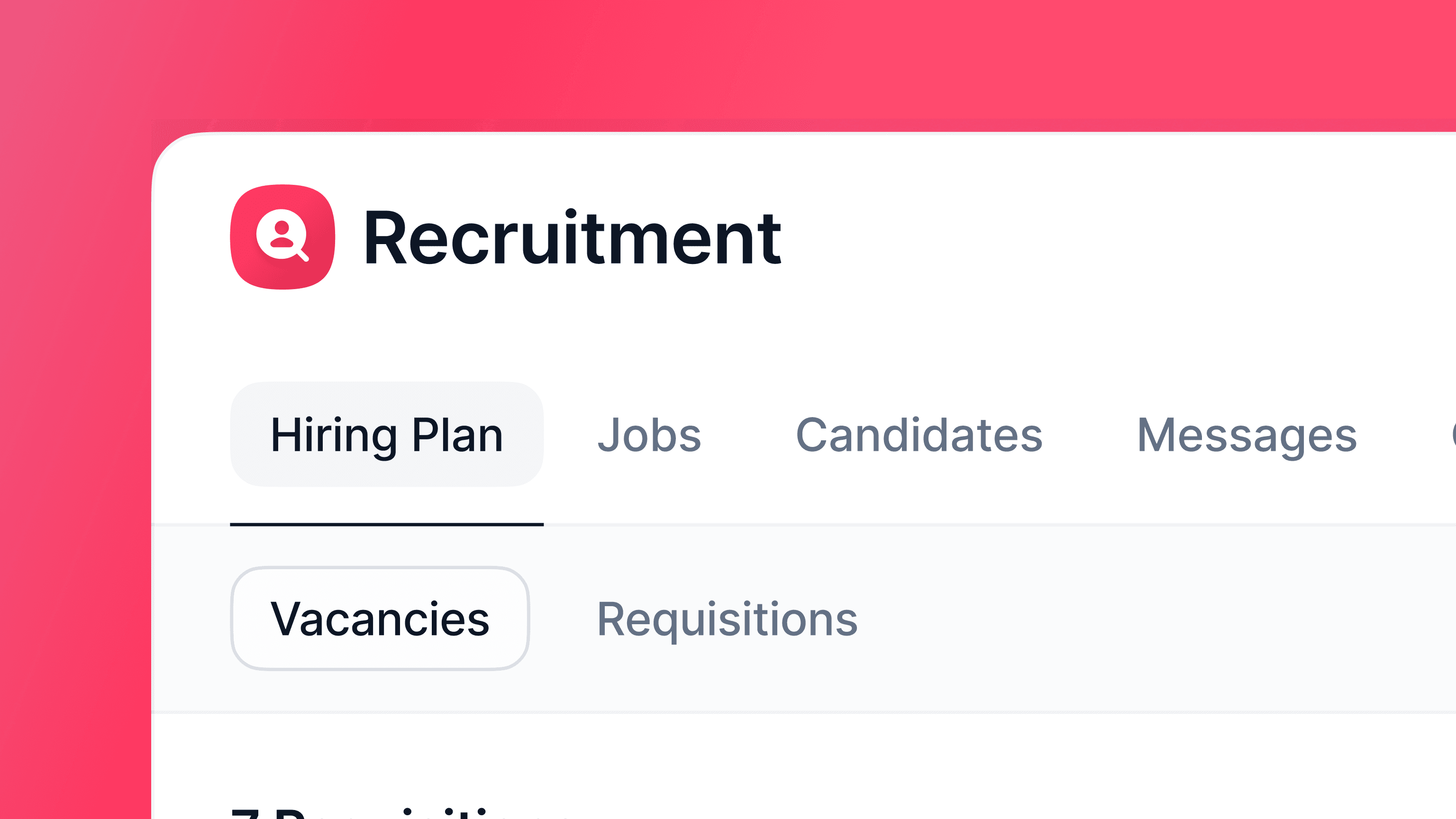 Plan and track every hire together