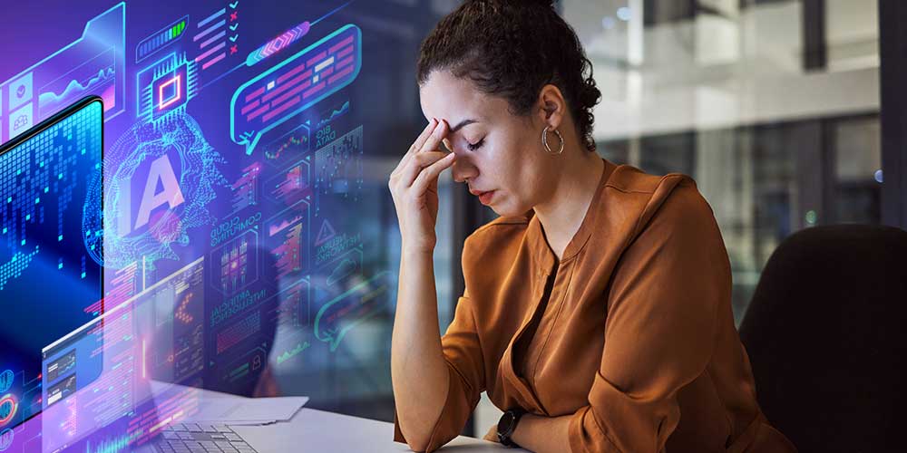 Tecnoestrés riesgo laboral