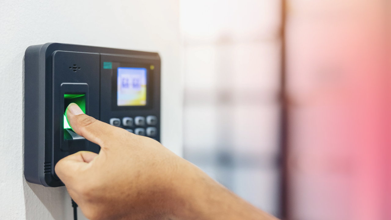 fingerprint time clock system