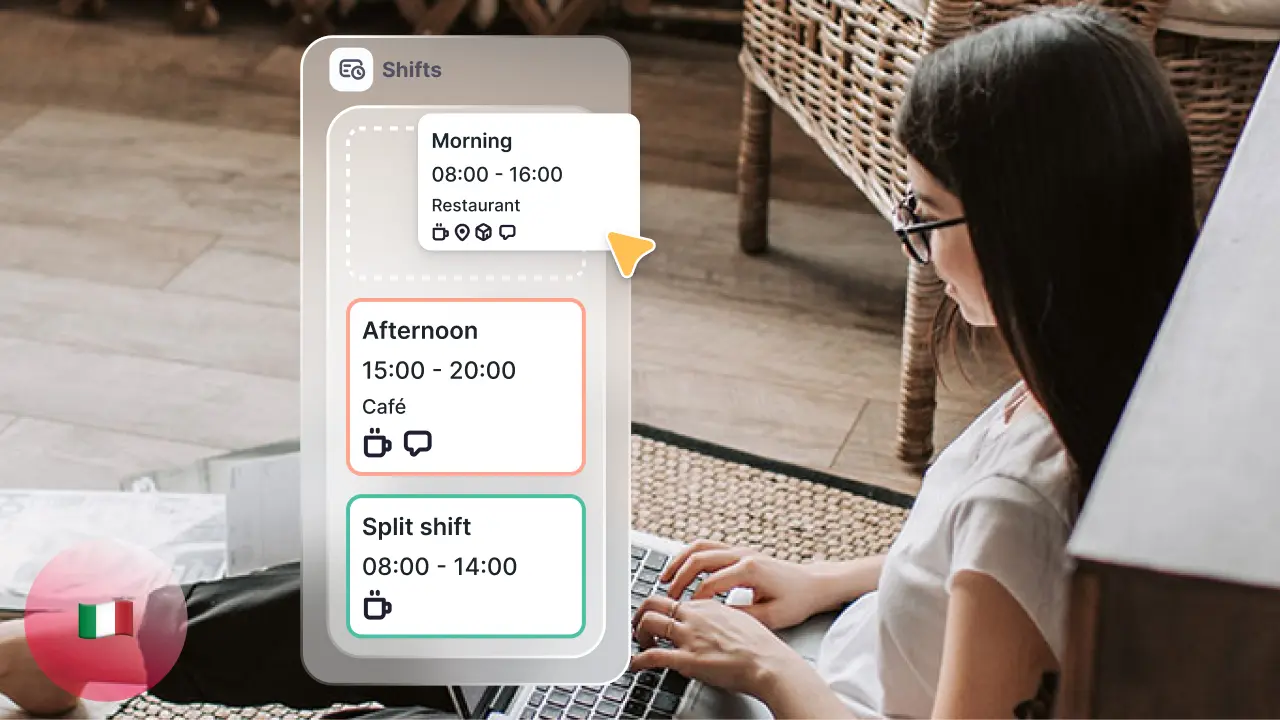 Best shift schedule management app in Italy