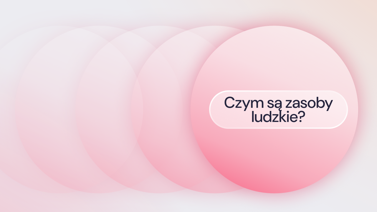 Różowe, nakładające się koła na jasnym tle tworzą delikatną grafikę.