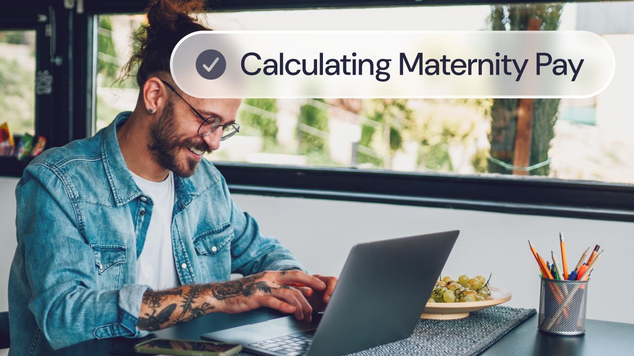 hr specialist calculating maternity pay