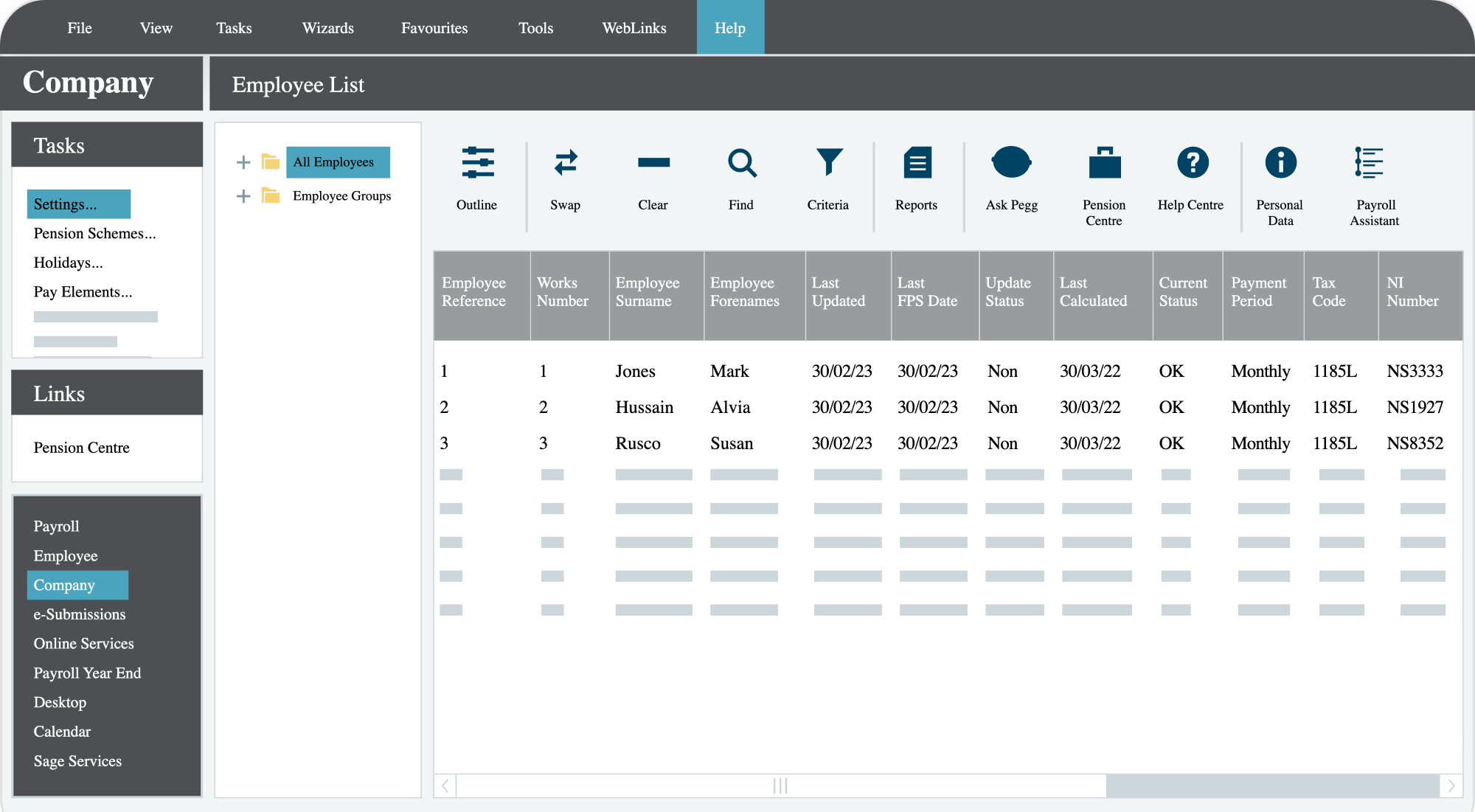 sage accountants payroll bureau software